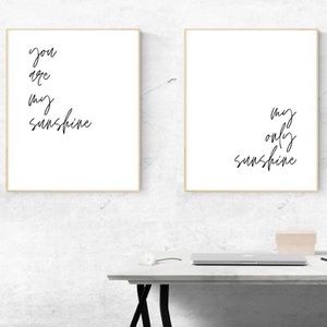 wall art print set